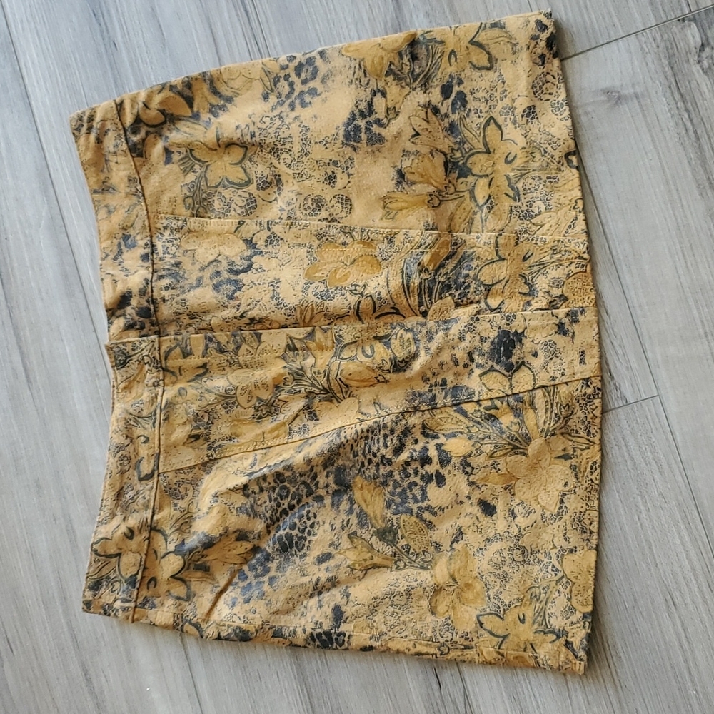 Express Leather Mini Skirt size 2
